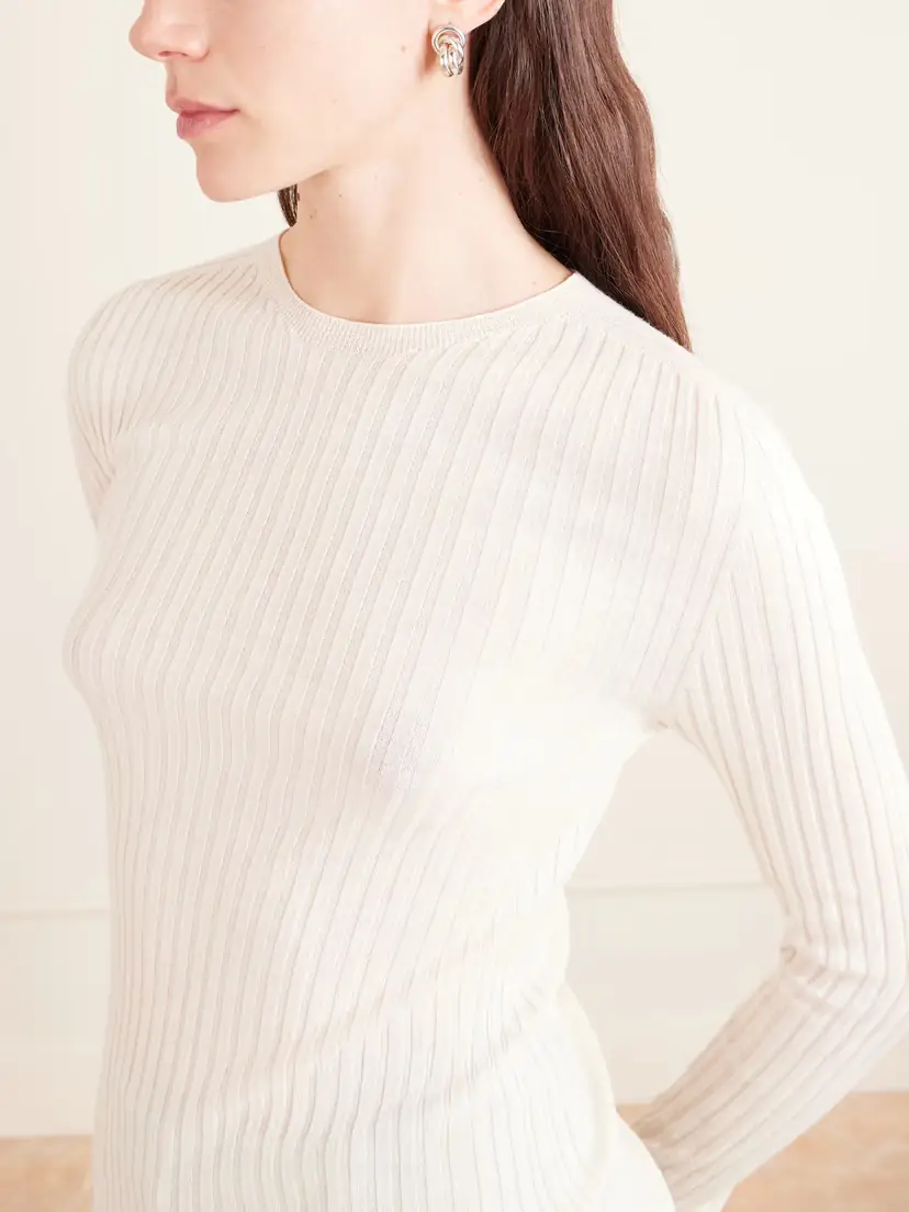 Kallmeyer Fabi Ribbed Merino Wool Top | Thumbnail 5 Kallmeyer Fabi Ribbed Merino Wool Top | Thumbnail 5