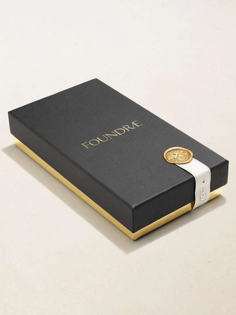 Foundrae Resilience Sleek 18-karat White And Yellow Gold Diamond Necklace | Thumbnail 5 Foundrae Resilience Sleek 18-karat White And Yellow Gold Diamond Necklace | Thumbnail 5
