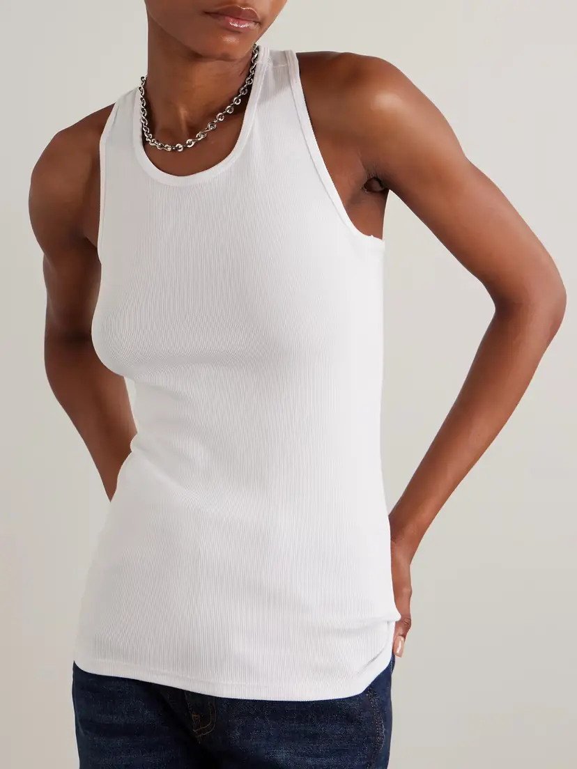 Commando Set Of Two Ribbed Stretch-jersey Tanks | Thumbnail 3 Commando Set Of Two Ribbed Stretch-jersey Tanks | Thumbnail 3