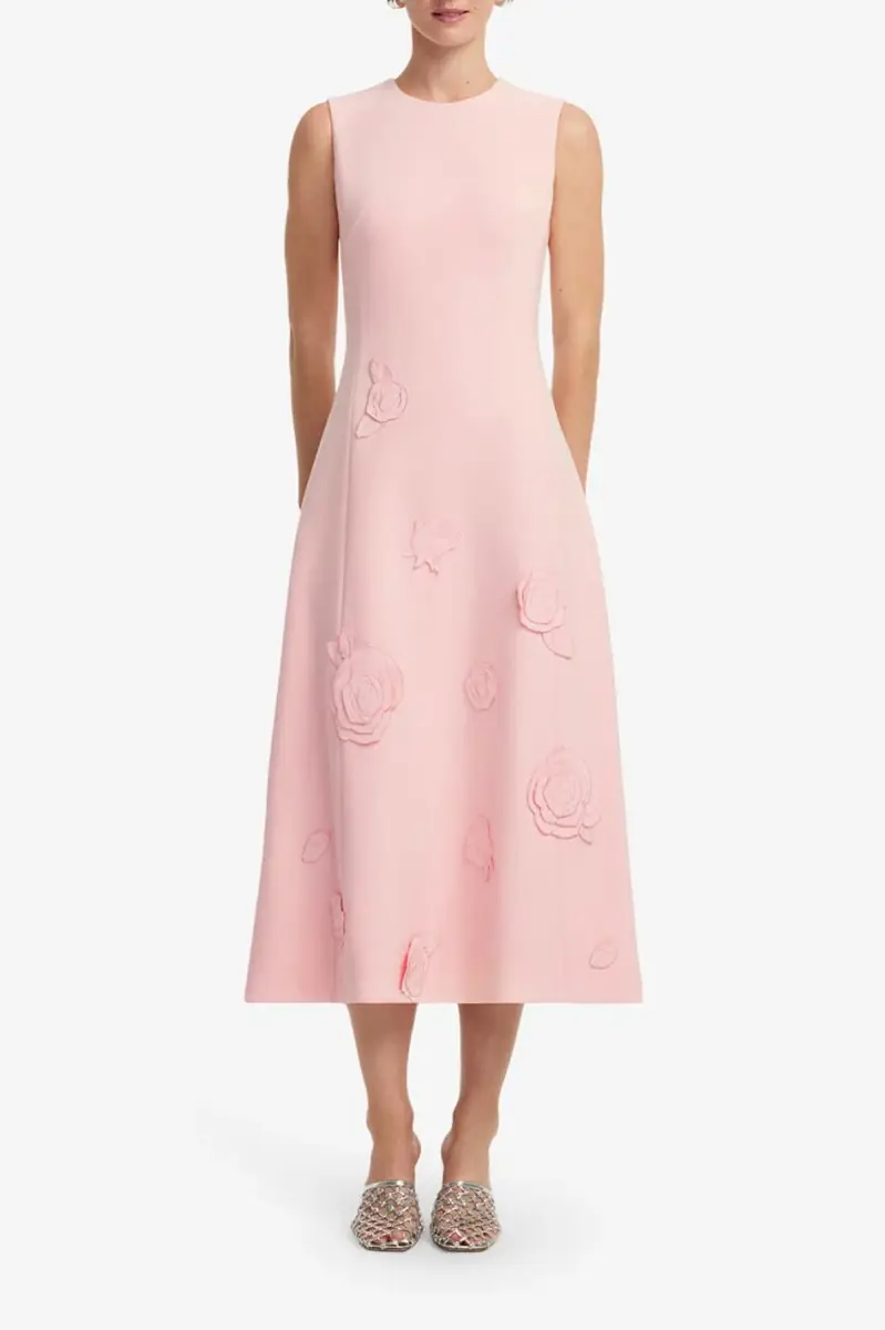 LEO LIN Cleo Dress- Blush Pink | Thumbnail 2