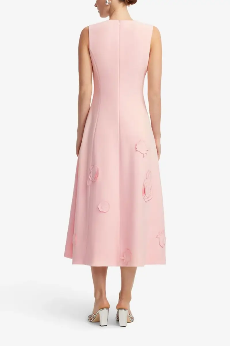 LEO LIN Cleo Dress- Blush Pink | Thumbnail 5