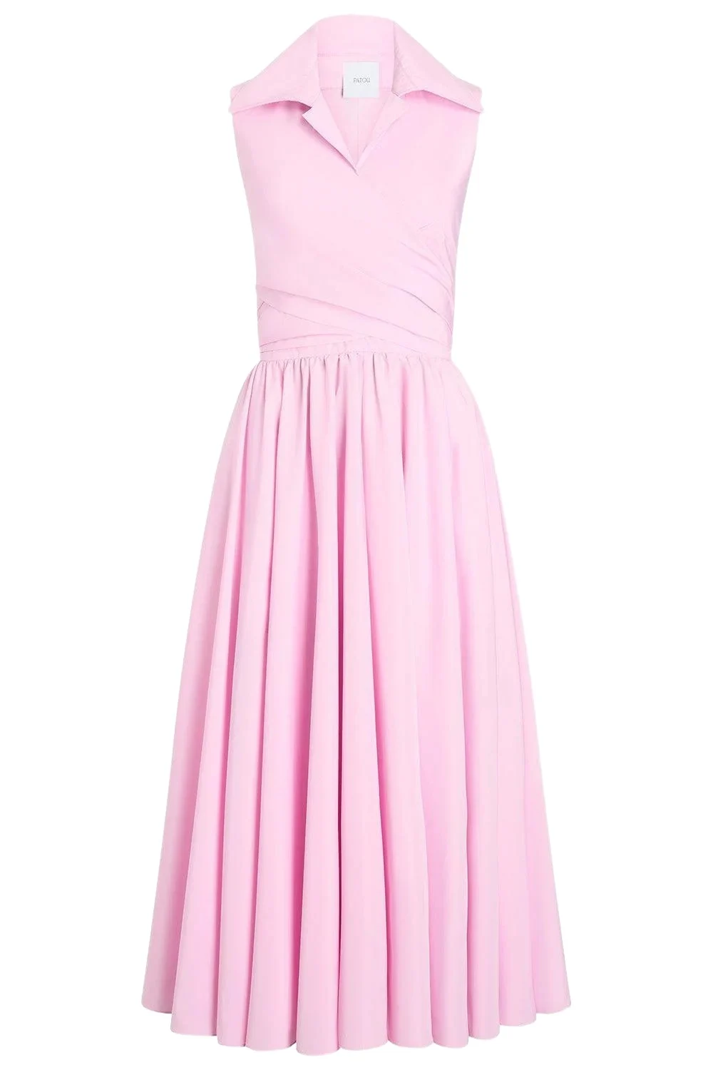 Draped Midi Dress