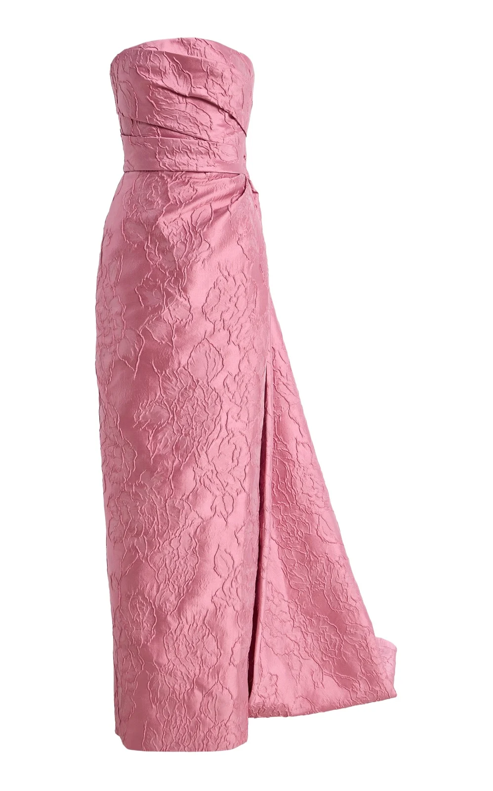 Draped Cotton-Blend Jacquard Gown Draped Cotton-Blend Jacquard Gown