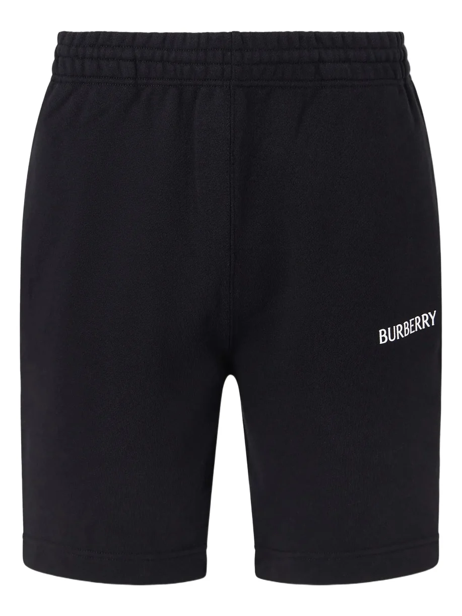 Logo-Print Straight-Leg Cotton-Jersey Shorts - Men