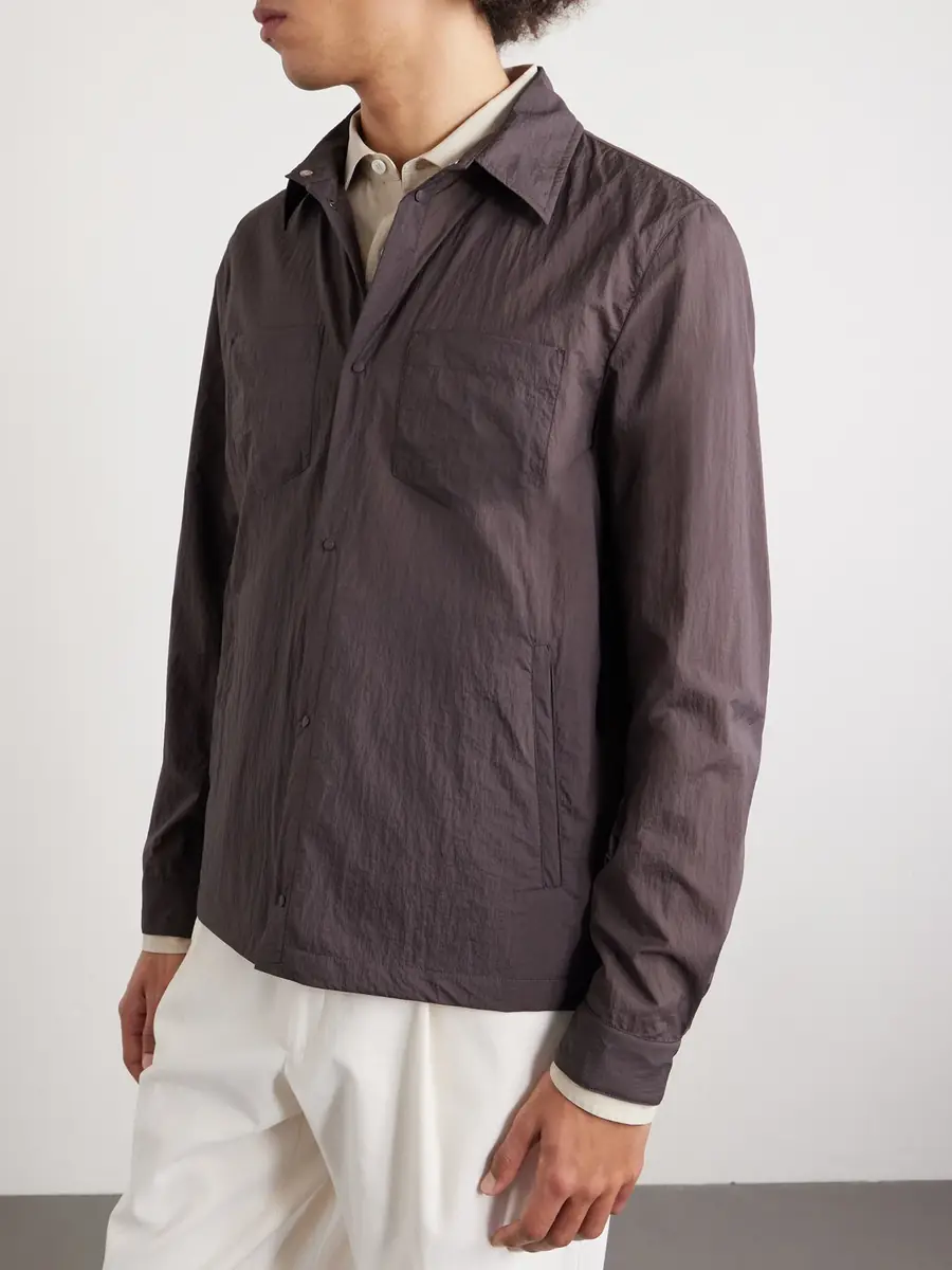 HERNO Shell Twill Overshirt - Men | Thumbnail 3