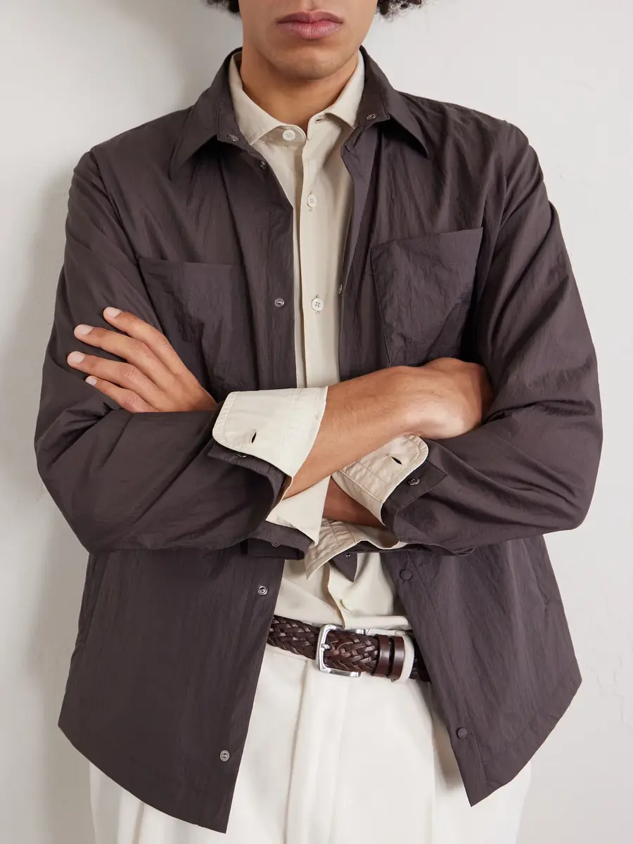 HERNO Shell Twill Overshirt - Men | Thumbnail 5