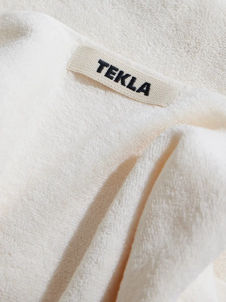 Tekla Set of Three Logo-Appliquéd Organic Cotton-Terry Towels - Men | Thumbnail 3 Tekla Set of Three Logo-Appliquéd Organic Cotton-Terry Towels - Men | Thumbnail 3