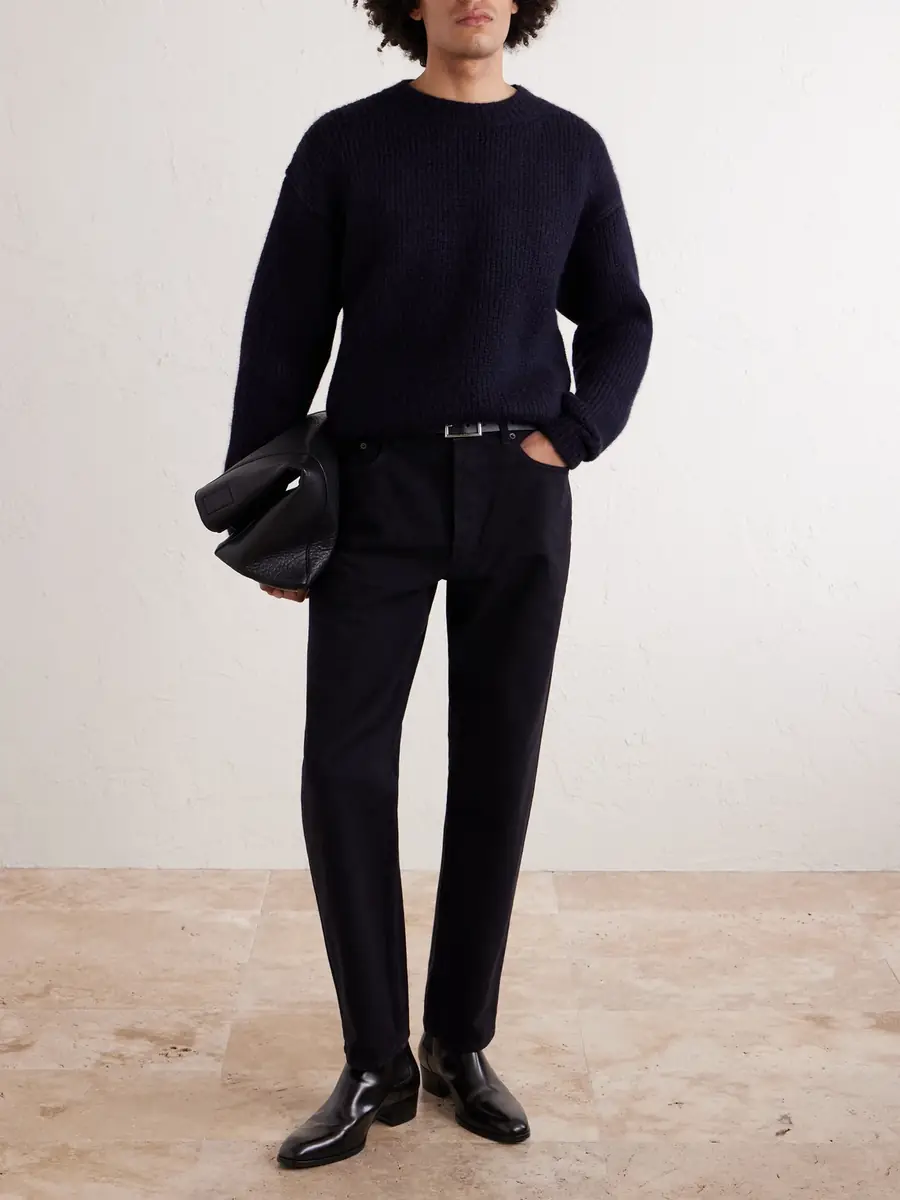 Saint Laurent Alpaca-Blend Sweateren | Thumbnail 2