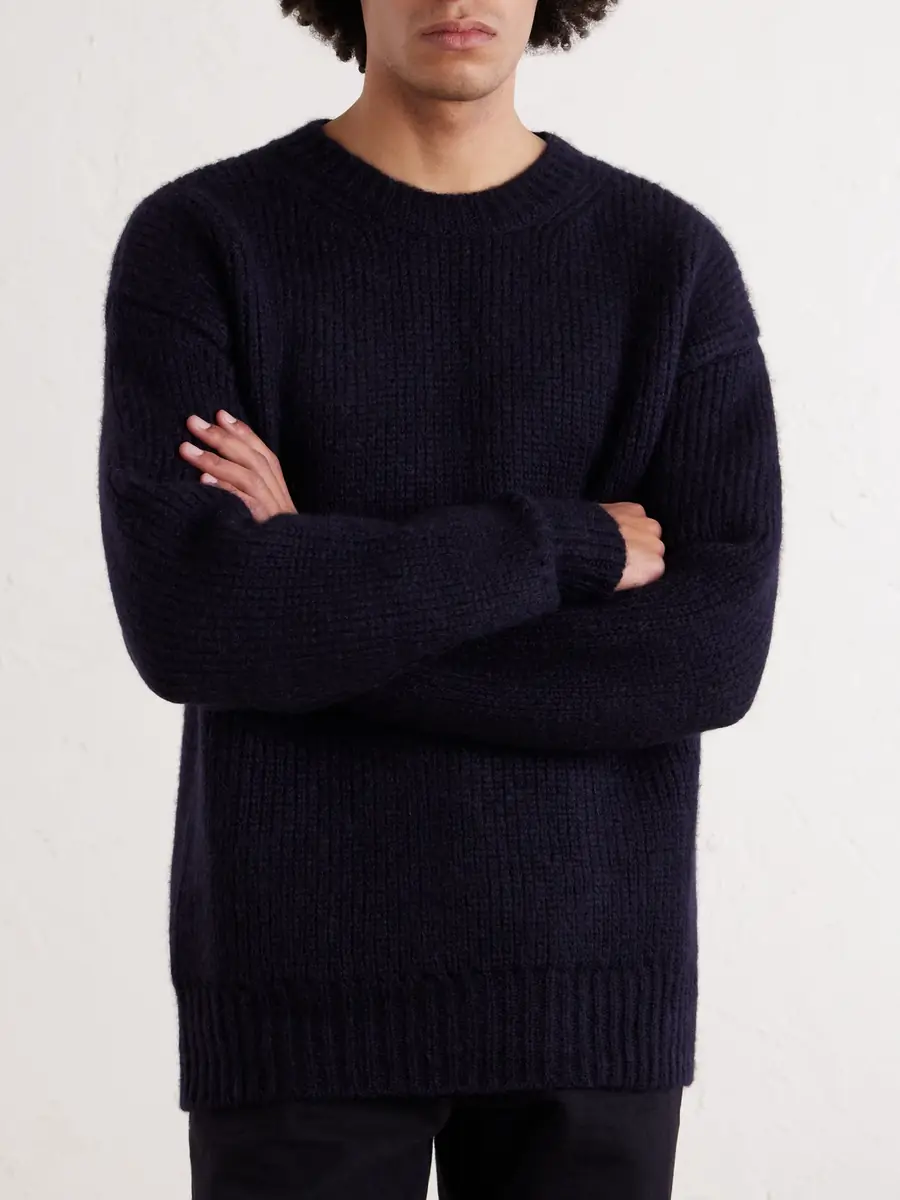 Saint Laurent Alpaca-Blend Sweateren | Thumbnail 3