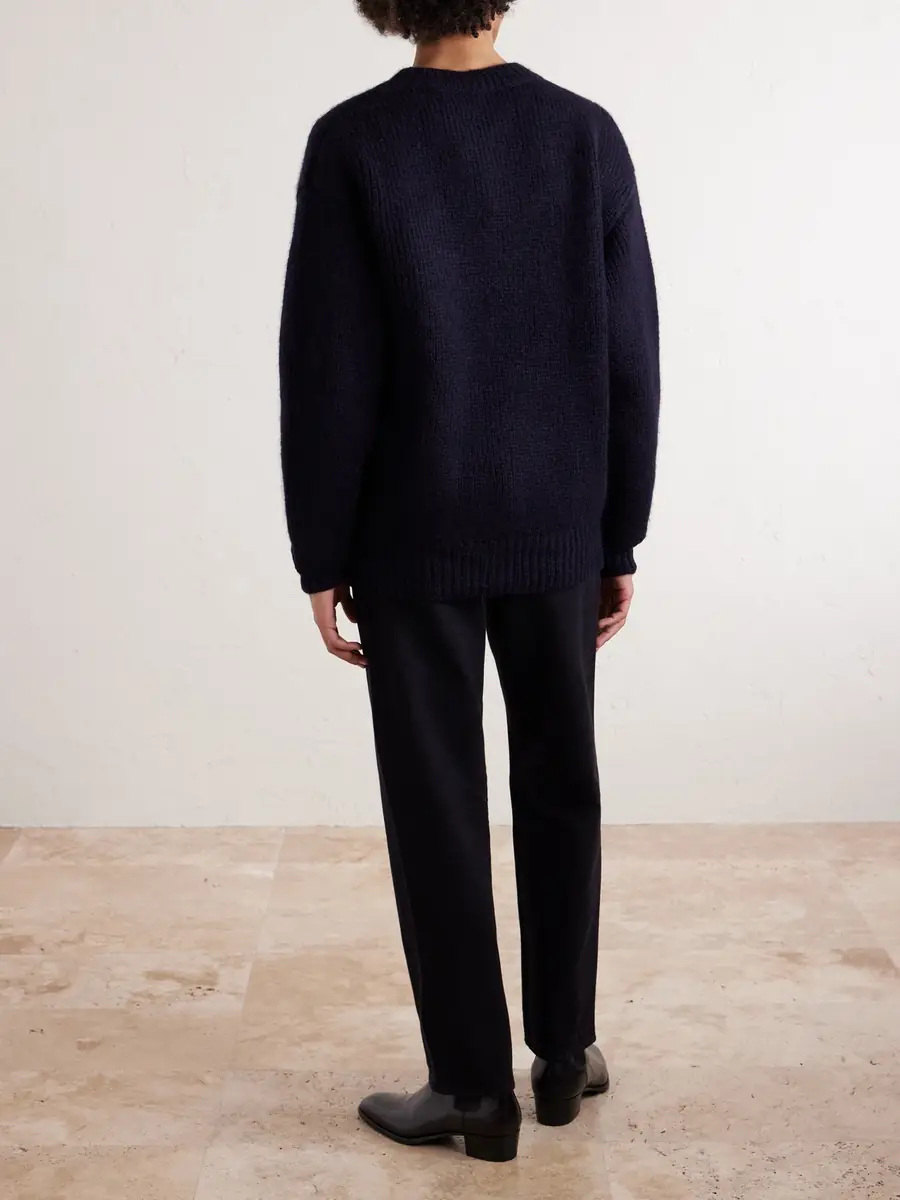 Saint Laurent Alpaca-Blend Sweateren | Thumbnail 4