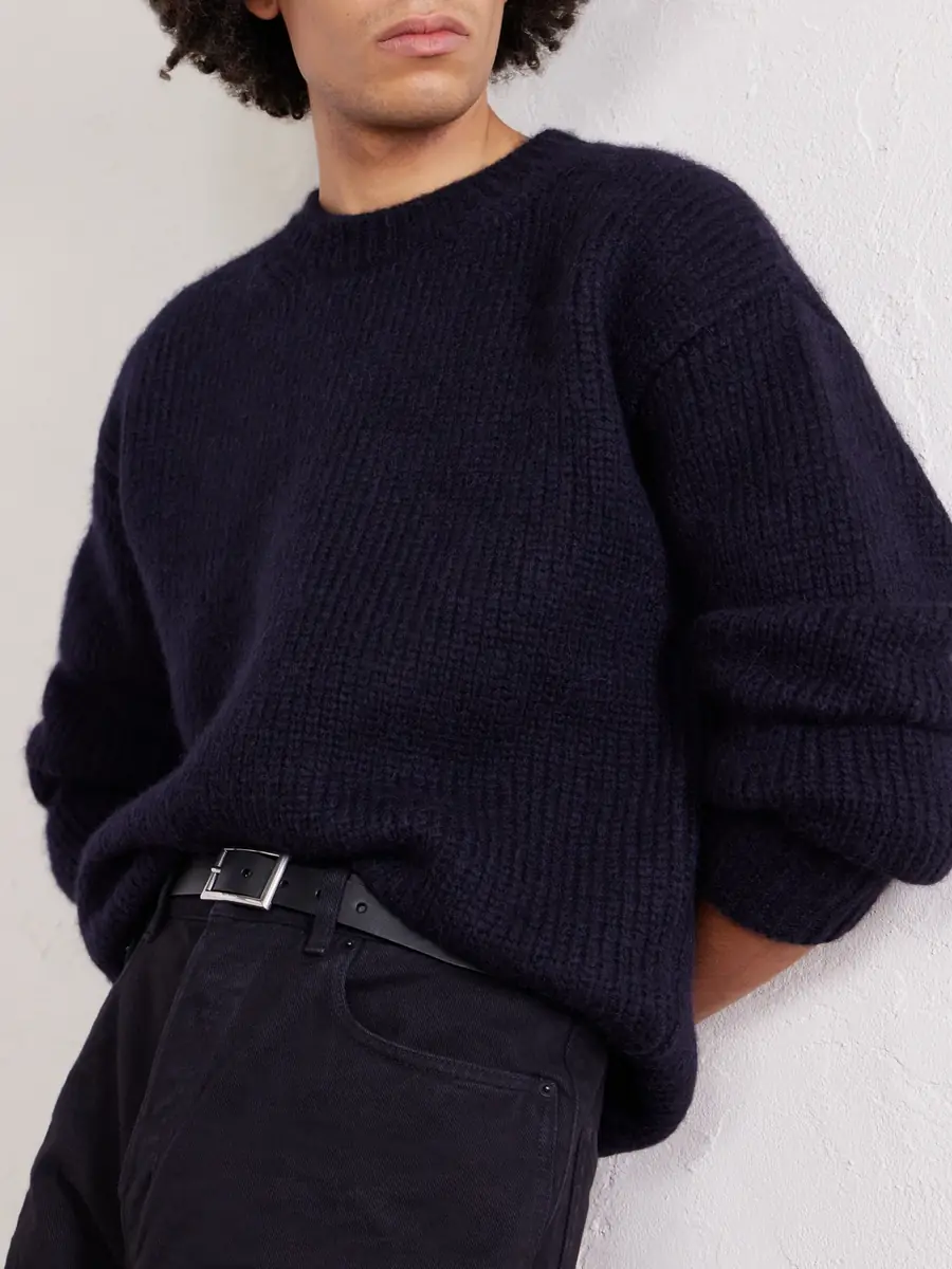Saint Laurent Alpaca-Blend Sweateren | Thumbnail 5