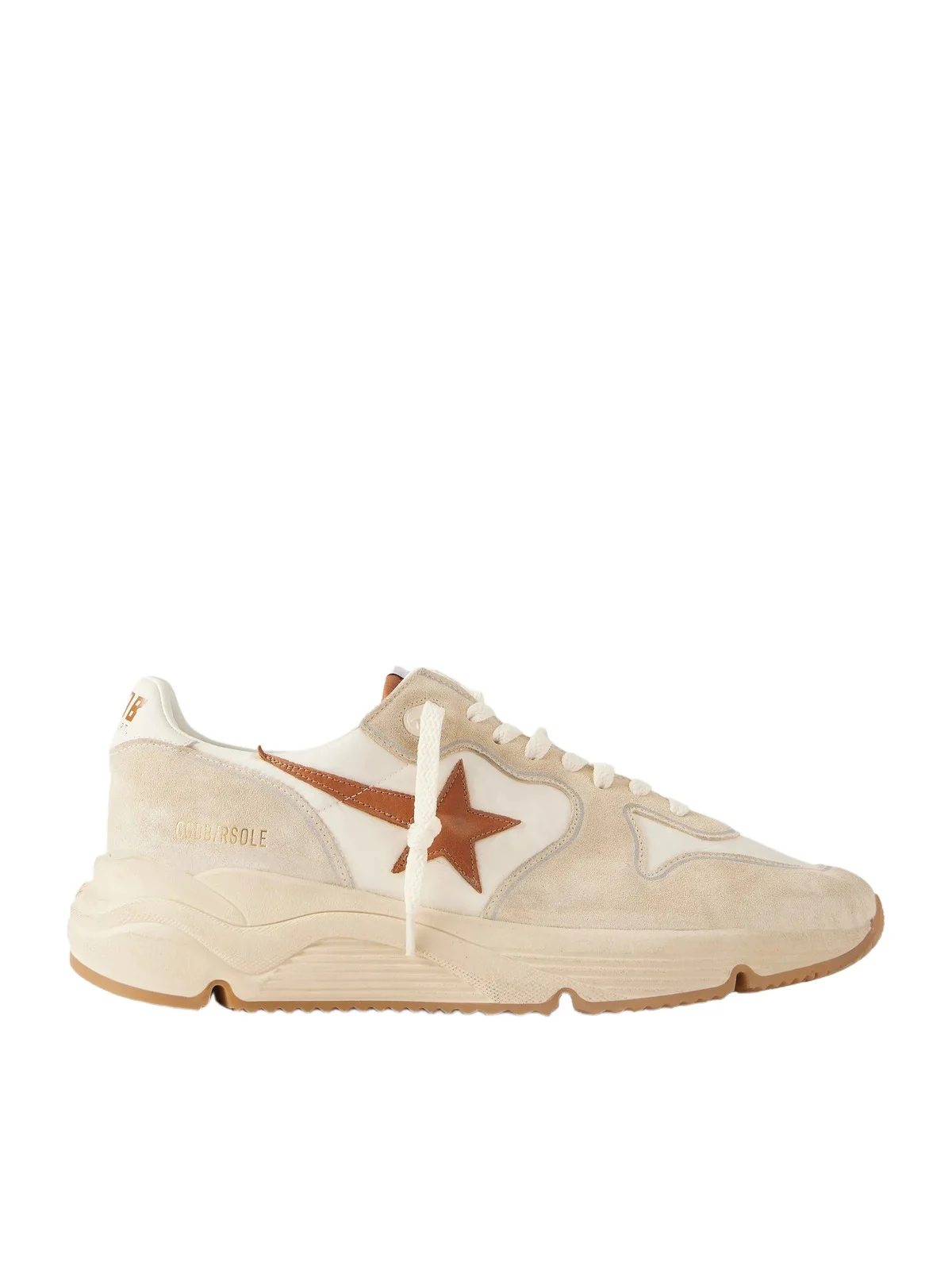 Running Sole Leather-Trimmed Suede and Shell Sneakers - Men Running Sole Leather-Trimmed Suede and Shell Sneakers - Men