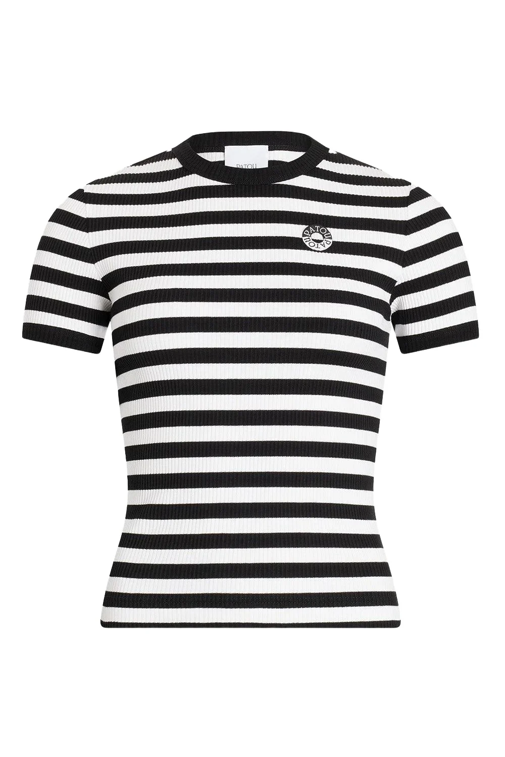 Ribbed Stripe Tee Ribbed Stripe Tee