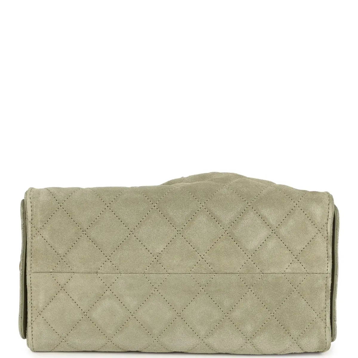 Chanel Pre-owned Chanel Small 25 Hobo Bag Olive Green Suede Antique Gold Hardware | Thumbnail 6 Chanel Pre-owned Chanel Small 25 Hobo Bag Olive Green Suede Antique Gold Hardware | Thumbnail 6