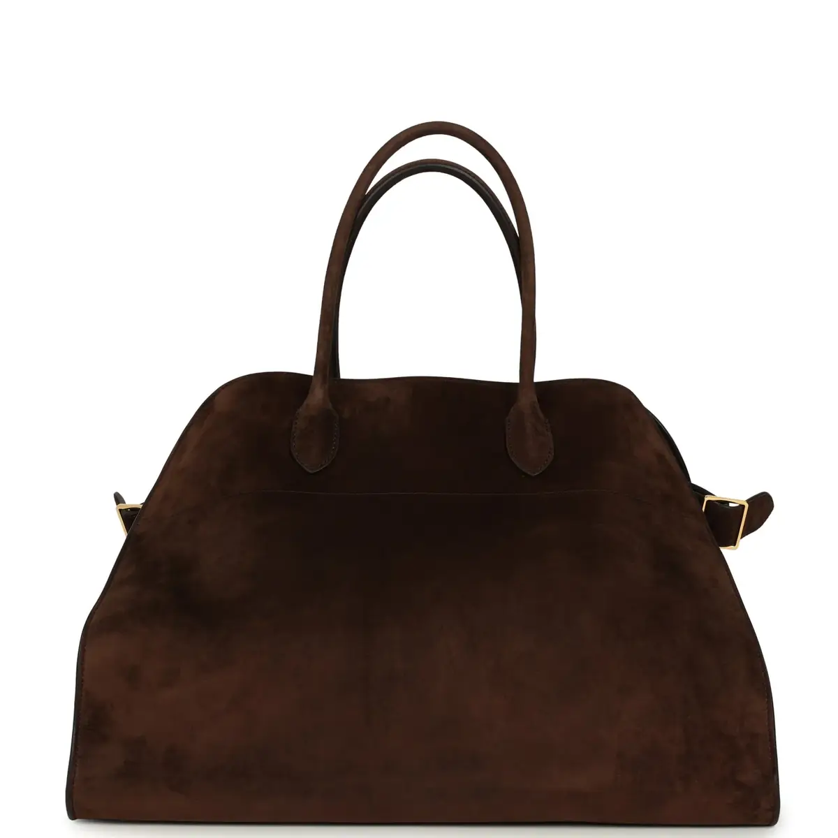 The Row The Row Soft Margaux 17 Bag Mocha Suede Gold Hardware | Thumbnail 6 The Row The Row Soft Margaux 17 Bag Mocha Suede Gold Hardware | Thumbnail 6