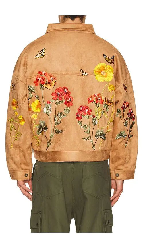 Ryoko Rain Monarch Clay Suede Work Jacket | Thumbnail 2