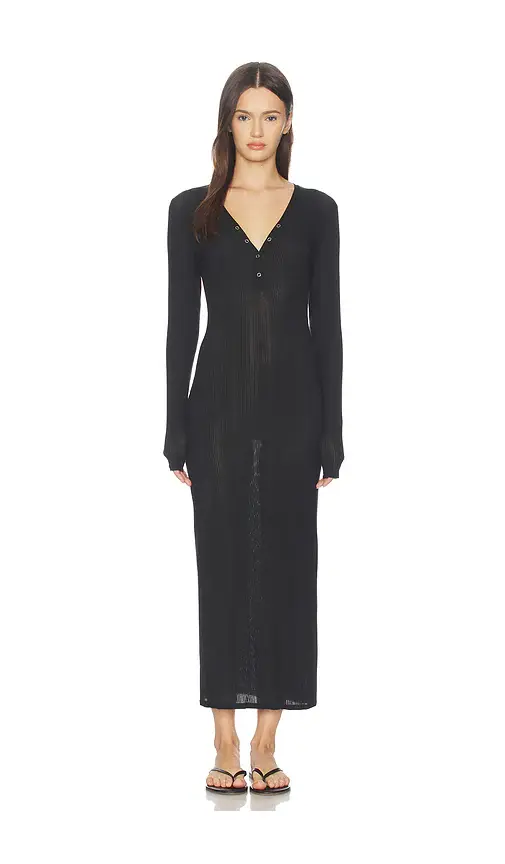 Negative Underwear Whipped Henley Dress | Image 1 Negative Underwear Whipped Henley Dress | Image 1