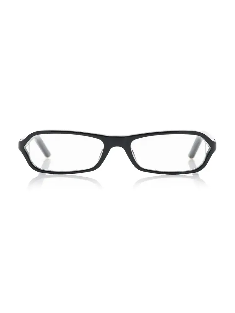 Slim Square-Frame Acetate Glasses