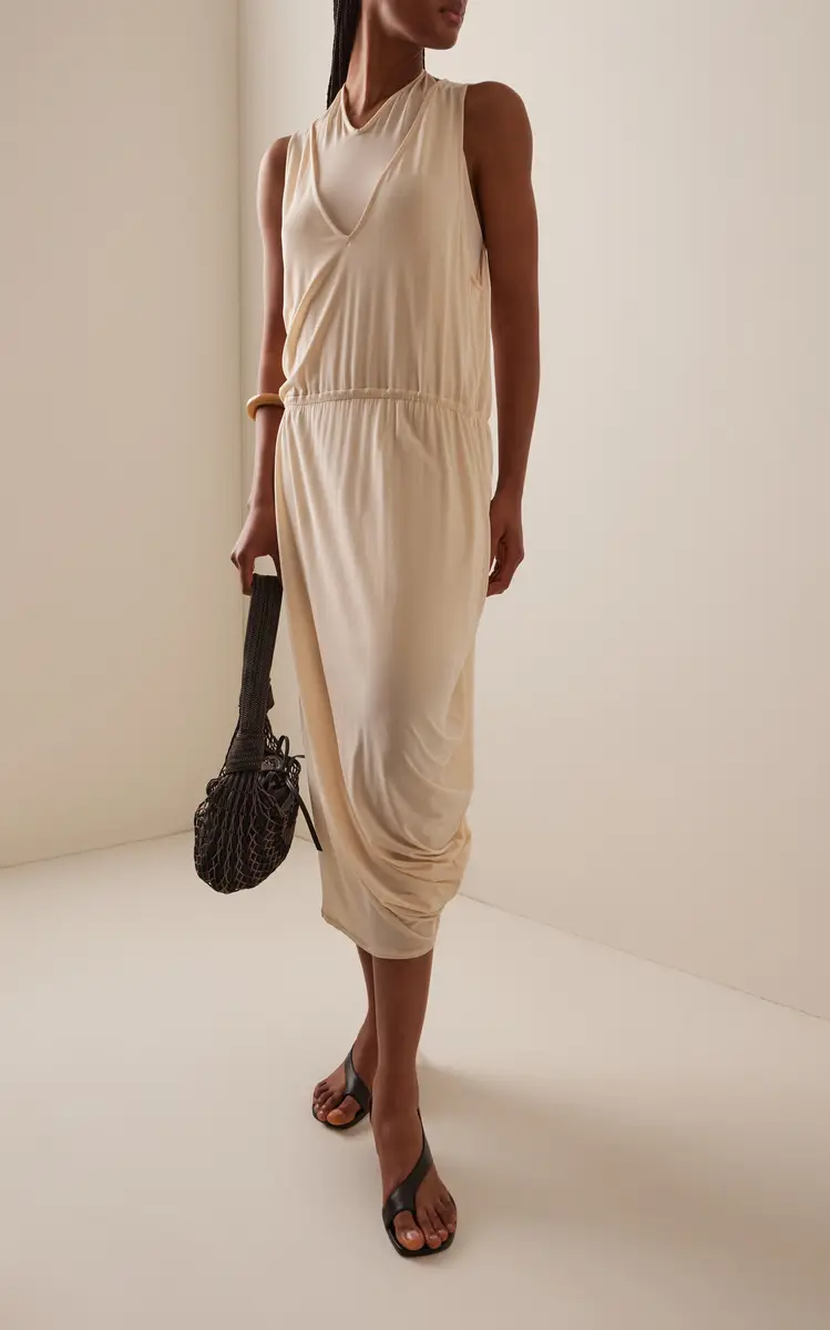 Lemaire Double-Layer Draped Dress | Thumbnail 2 Lemaire Double-Layer Draped Dress | Thumbnail 2