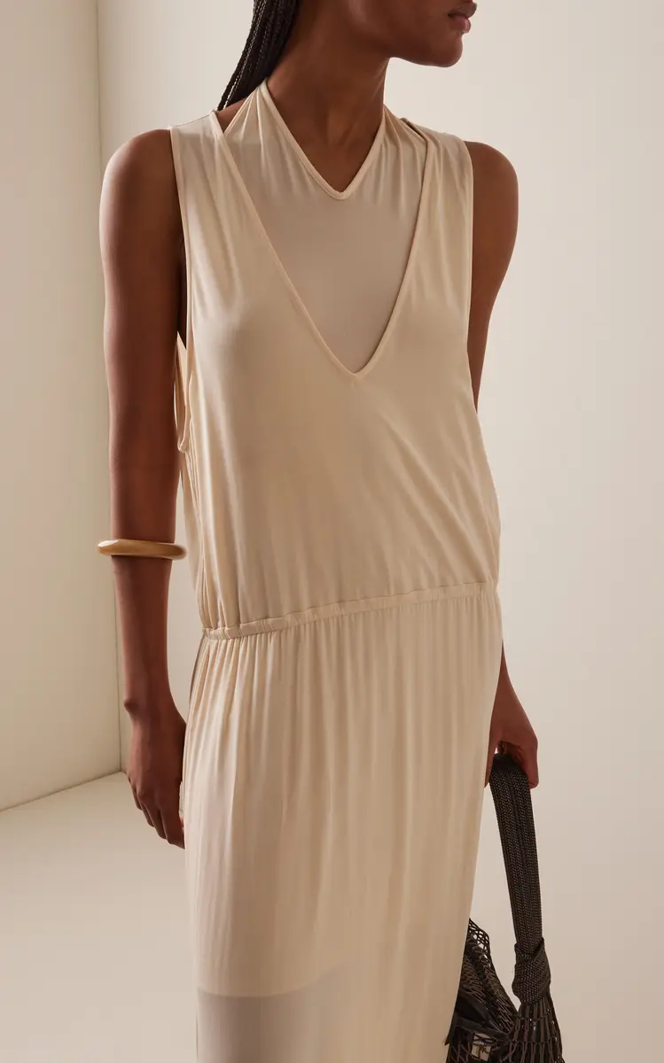 Lemaire Double-Layer Draped Dress | Thumbnail 3 Lemaire Double-Layer Draped Dress | Thumbnail 3