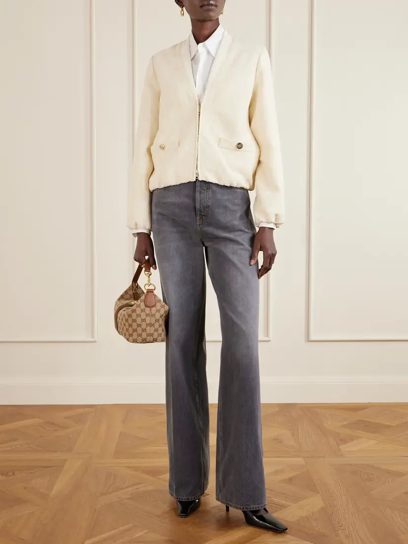 Gucci Cotton-blend Bouclé Jacket | Thumbnail 2