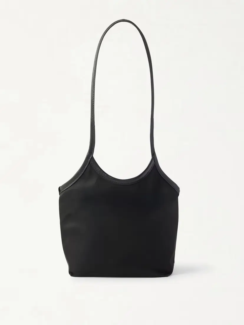Valesque Cami Small Leather-trimmed Nylon-satin Tote | Image 1 Valesque Cami Small Leather-trimmed Nylon-satin Tote | Image 1