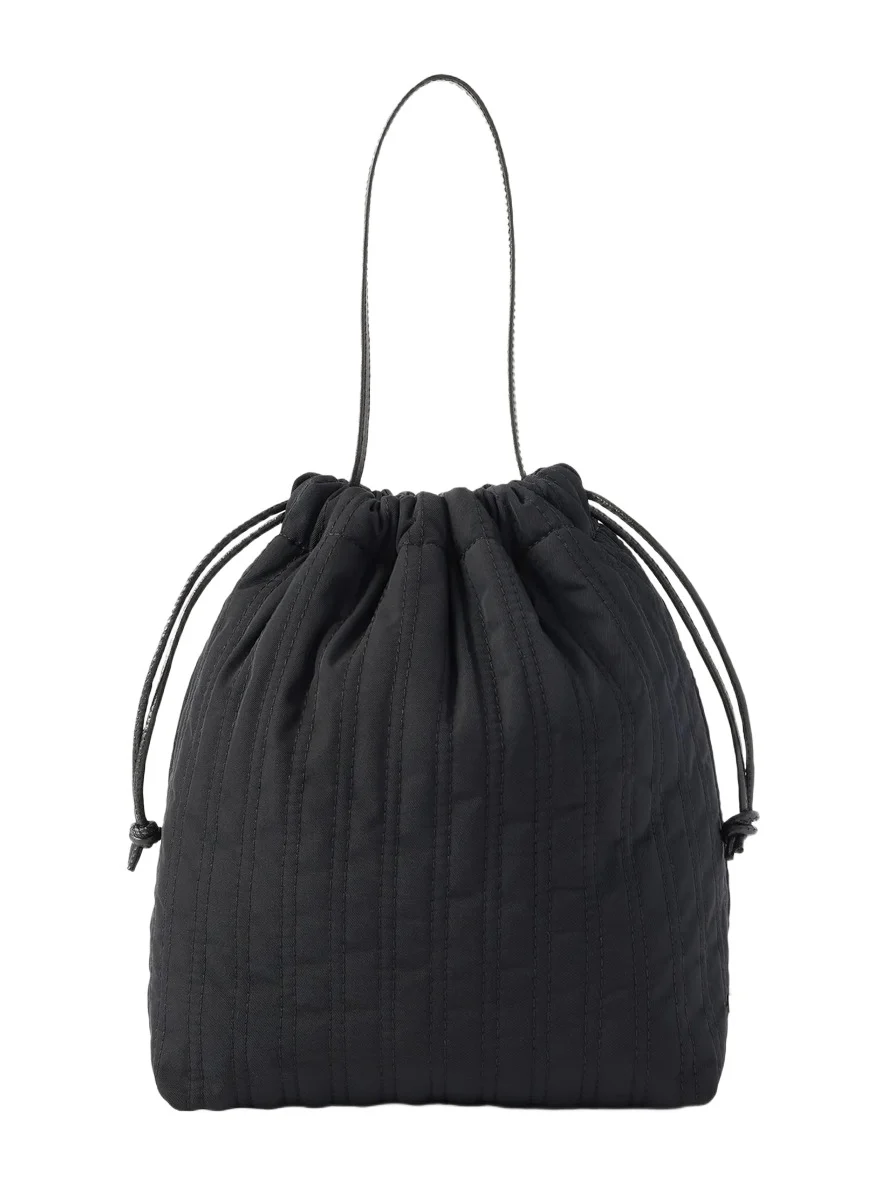 Valesque Bonnet Leather-trimmed Quilted Nylon Shoulder Bag