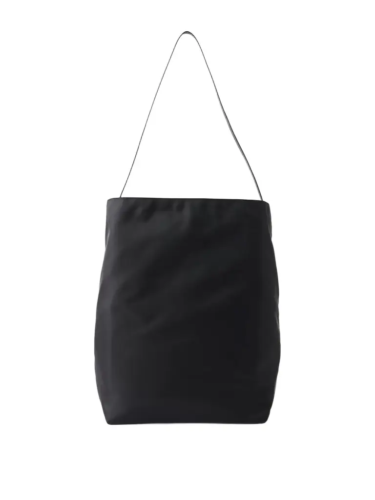Valesque Bucket Leather-trimmed Shell Tote | Image 1 Valesque Bucket Leather-trimmed Shell Tote | Image 1