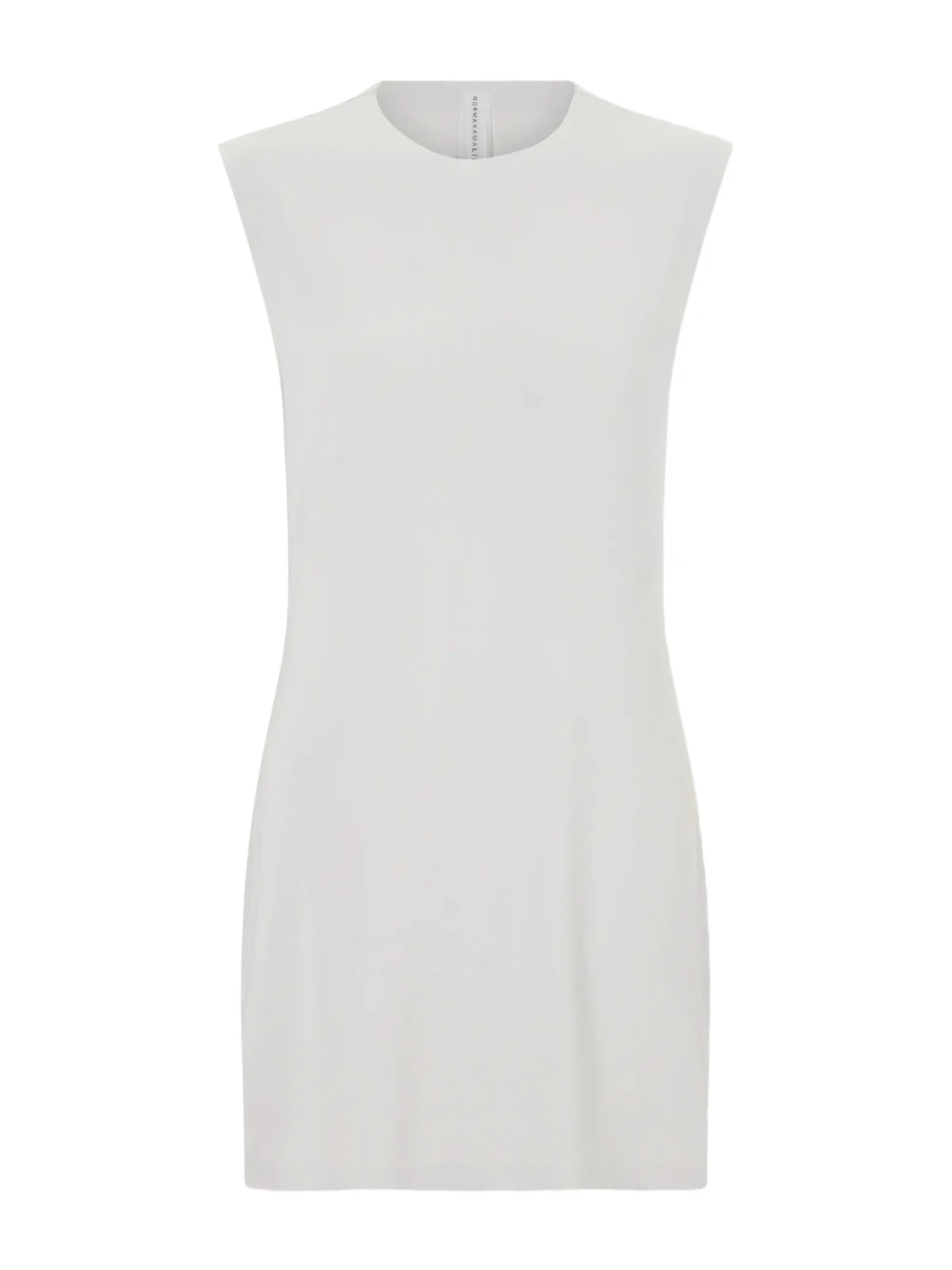 Norma Kamali Satin-crepe Mini Dress