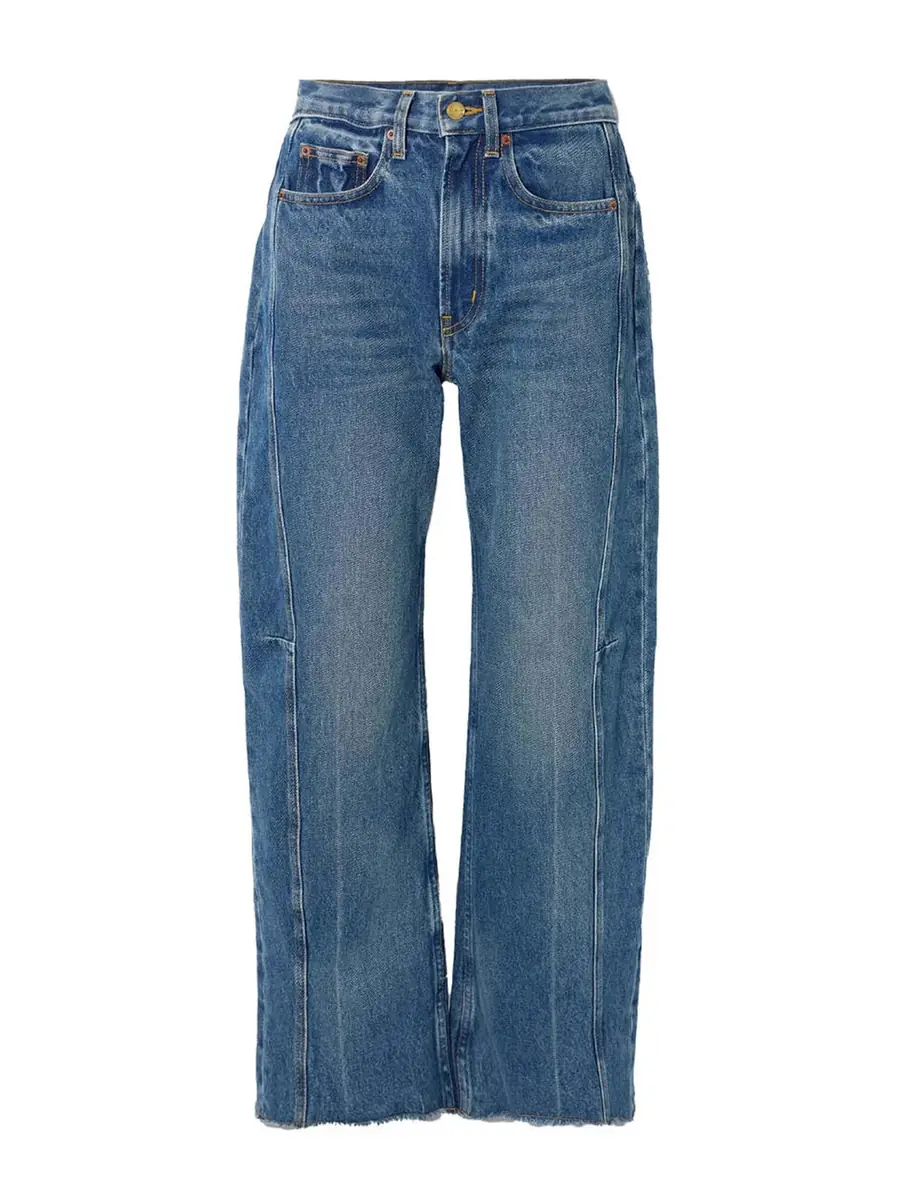 B SIDES Relaxed Cuffed Lasso Jeans | Image 1 B SIDES Relaxed Cuffed Lasso Jeans | Image 1