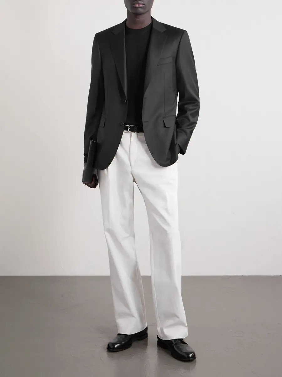 Canali Super 150s Wool Suit Jacket - Men | Thumbnail 2 Canali Super 150s Wool Suit Jacket - Men | Thumbnail 2