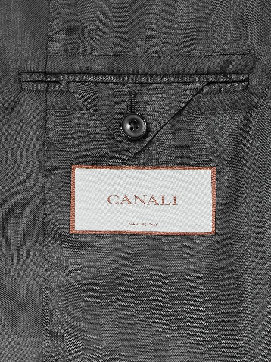 Canali Super 150s Wool Suit Jacket - Men | Thumbnail 6 Canali Super 150s Wool Suit Jacket - Men | Thumbnail 6