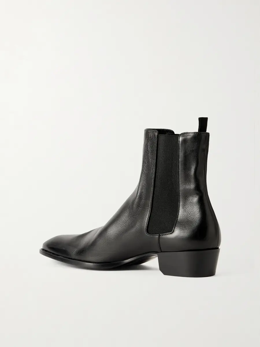 Saint Laurent Stanton Leather Chelsea Boots - Men | Thumbnail 4 Saint Laurent Stanton Leather Chelsea Boots - Men | Thumbnail 4