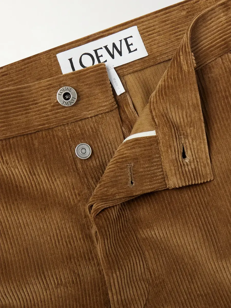 Loewe Straight-Leg Cotton-Corduroy Trousers - Men | Thumbnail 5 Loewe Straight-Leg Cotton-Corduroy Trousers - Men | Thumbnail 5