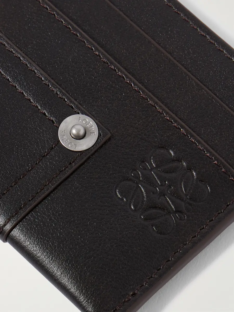 Loewe Panta Leather Cardholder - Men | Thumbnail 3