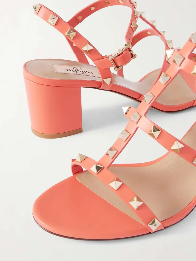 Valentino Garavani Rockstud 60 Leather Sandals | Thumbnail 5 Valentino Garavani Rockstud 60 Leather Sandals | Thumbnail 5