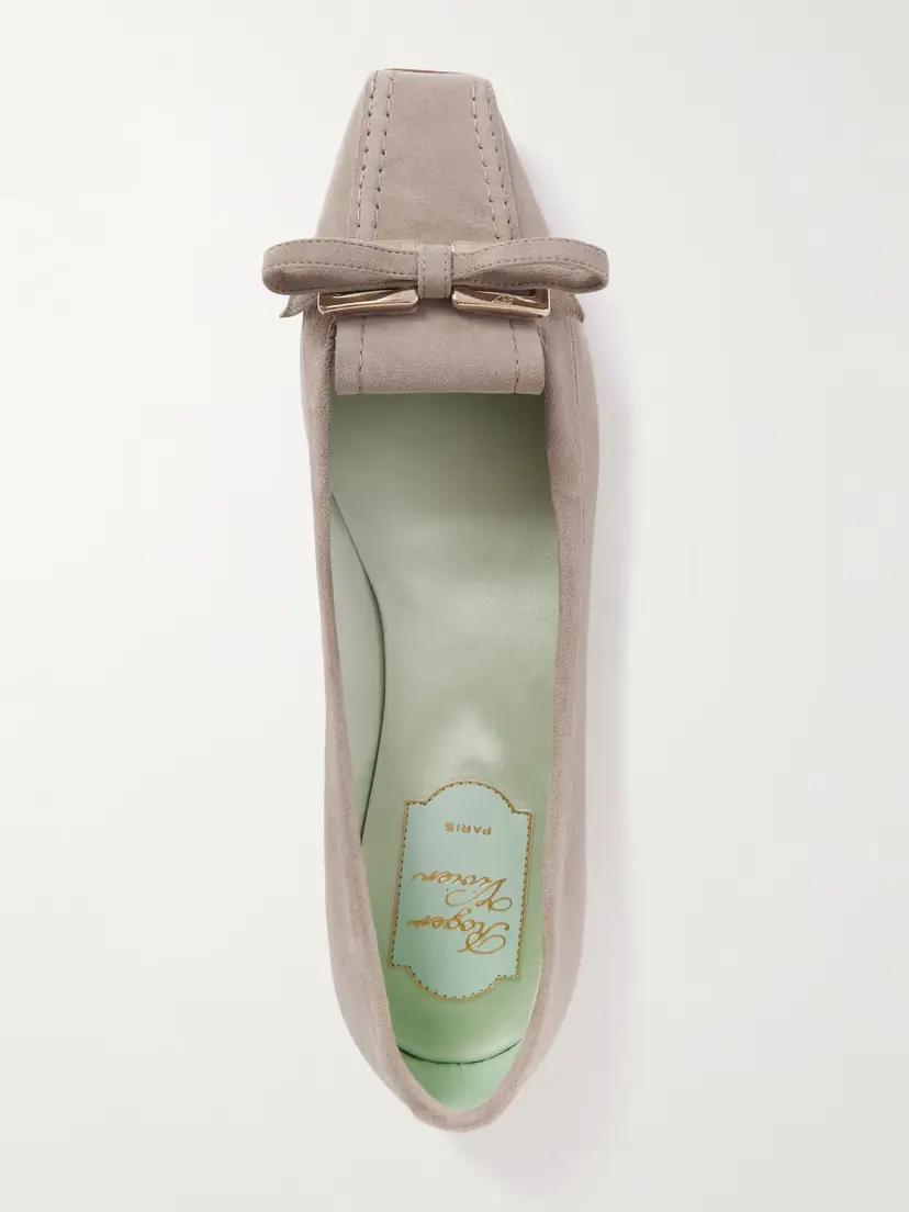 Roger Vivier Trompette Embellished Suede Loafers | Thumbnail 5 Roger Vivier Trompette Embellished Suede Loafers | Thumbnail 5