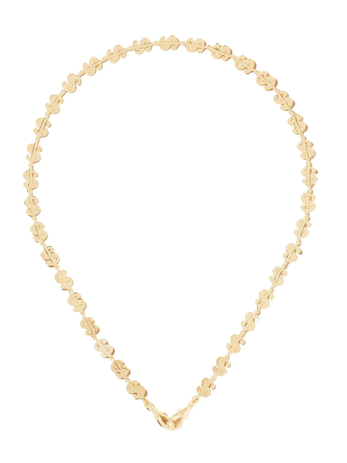 Buck Small 18-karat Gold Diamond Necklace Buck Small 18-karat Gold Diamond Necklace