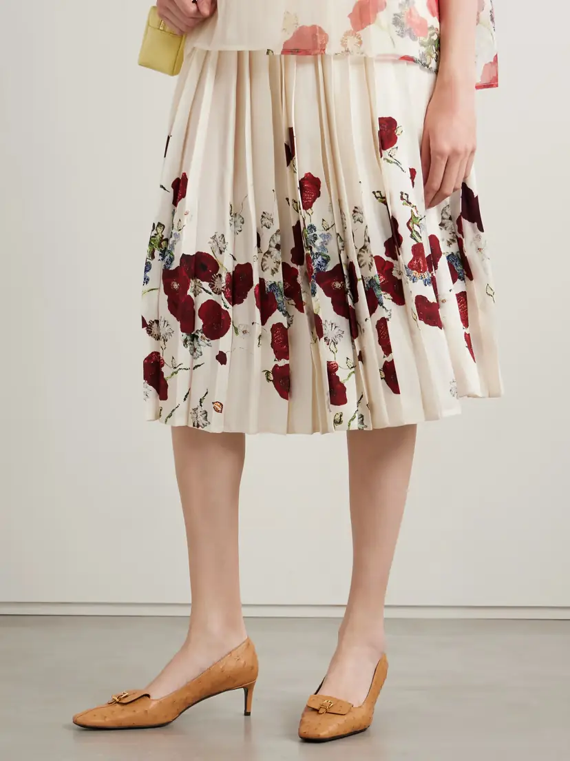 Khaite Celia Pocket Buckled Ostrich Pumps | Thumbnail 2 Khaite Celia Pocket Buckled Ostrich Pumps | Thumbnail 2