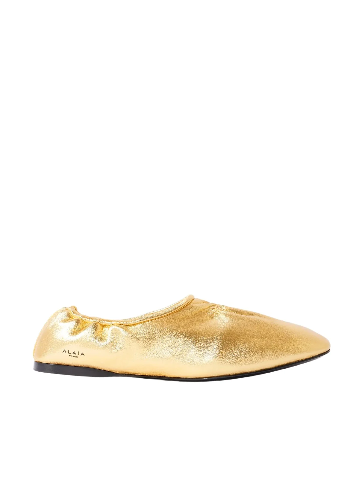 Metallic Leather Ballet Flats Metallic Leather Ballet Flats