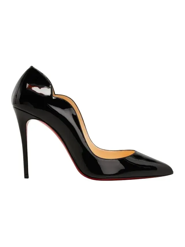 100mm Hot Chick Patent High-Heel Pumps