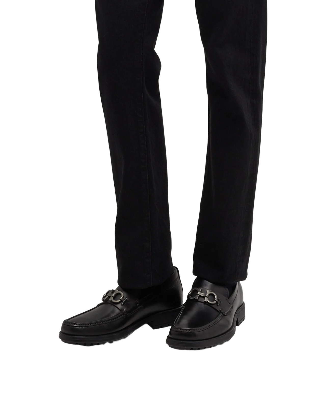 Men's David Leather Lug-Sole Loafers Men's David Leather Lug-Sole Loafers