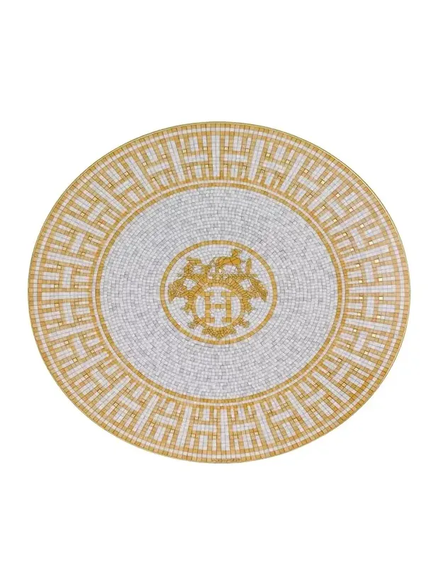 HERMÈS Mosaique au 24 Dessert Plate