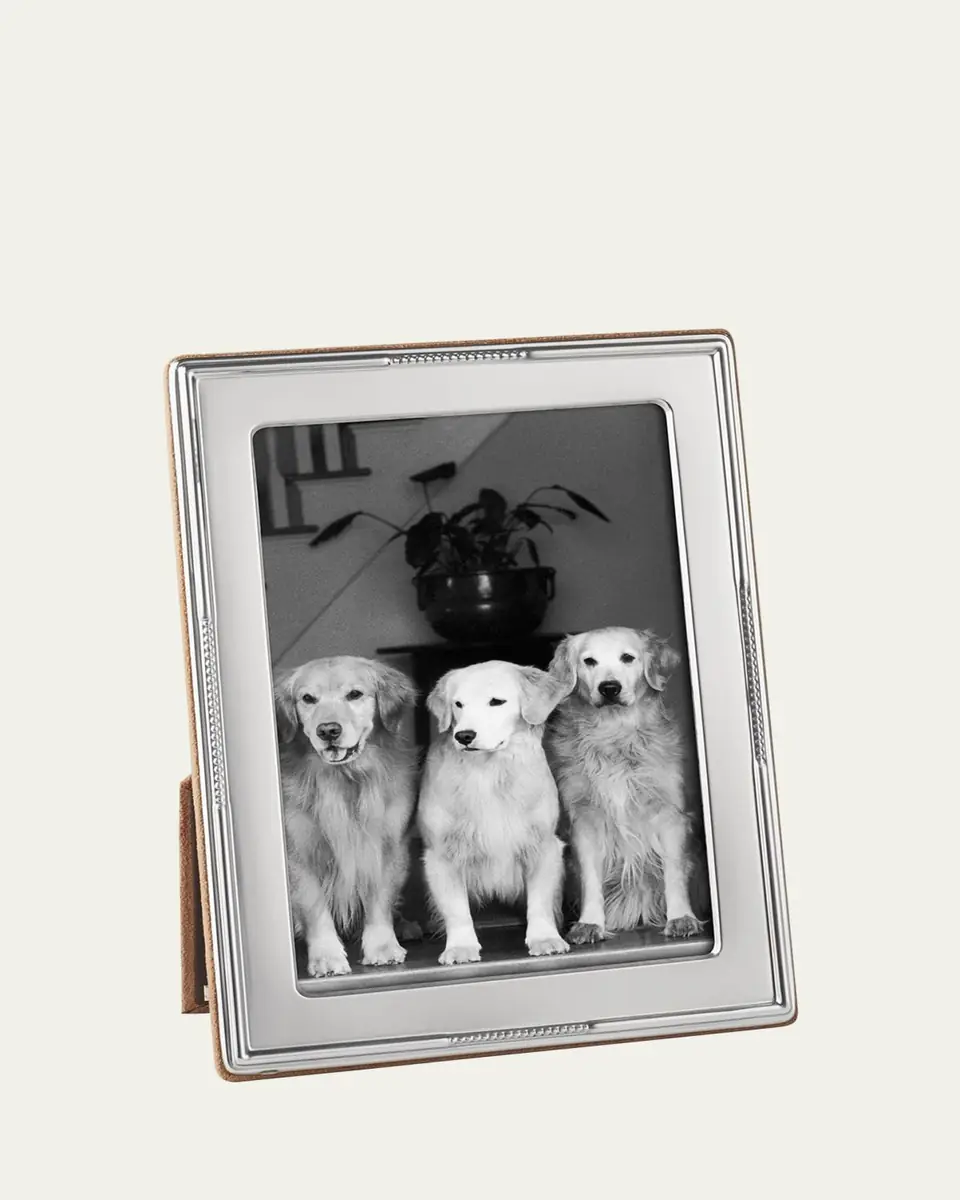 MONICA RICH KOSANN Sterling Silver Beaded Photo Frame, 4" x 6" | Thumbnail 2