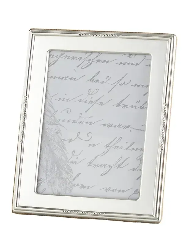 MONICA RICH KOSANN Sterling Silver Beaded Photo Frame, 4" x 6"