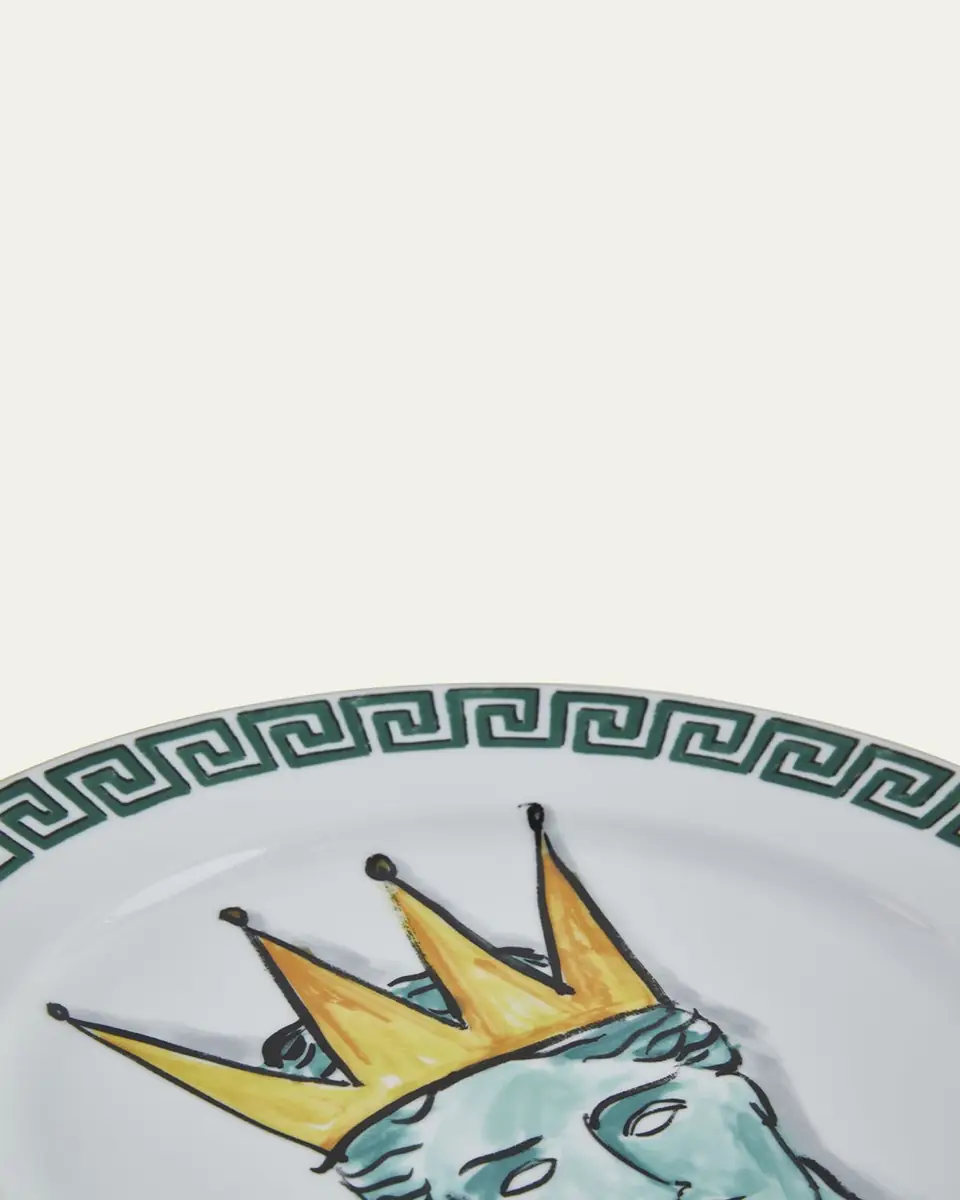 GINORI 1735 II Viaggio di Nettuno Dinner Plate | Thumbnail 2 GINORI 1735 II Viaggio di Nettuno Dinner Plate | Thumbnail 2