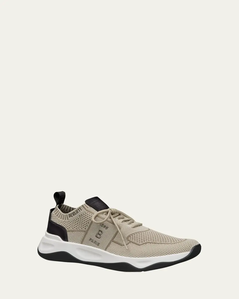 Berluti Men's Tech-Knit Sneakers | Thumbnail 2 Berluti Men's Tech-Knit Sneakers | Thumbnail 2