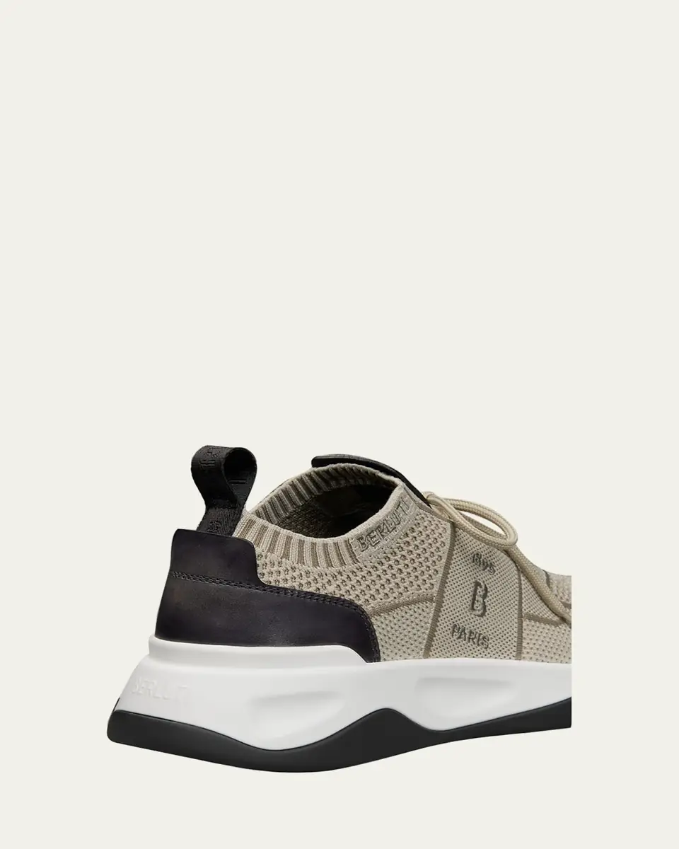 Berluti Men's Tech-Knit Sneakers | Thumbnail 3 Berluti Men's Tech-Knit Sneakers | Thumbnail 3