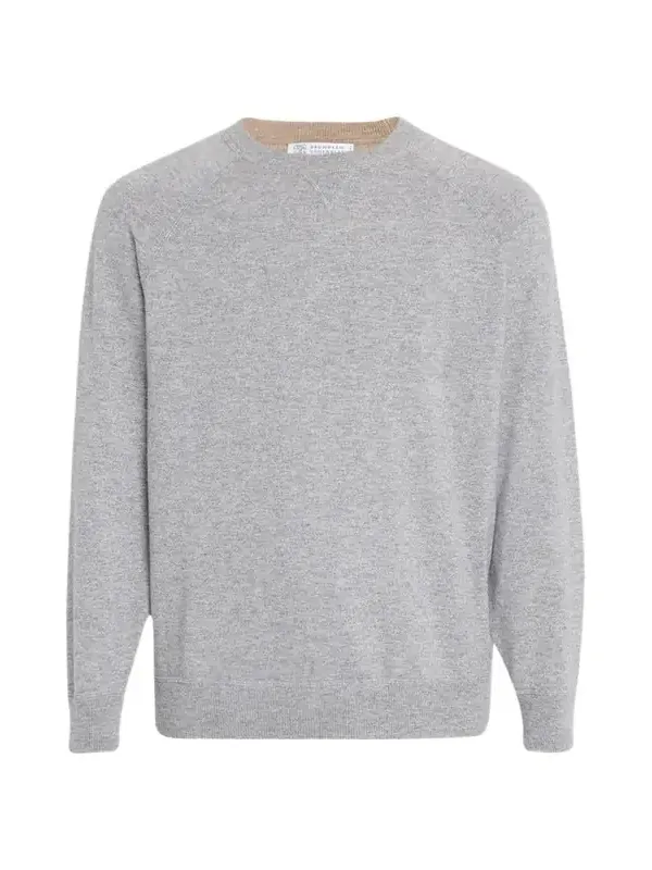 Men's Cashmere Raglan Crewneck Sweater Men's Cashmere Raglan Crewneck Sweater