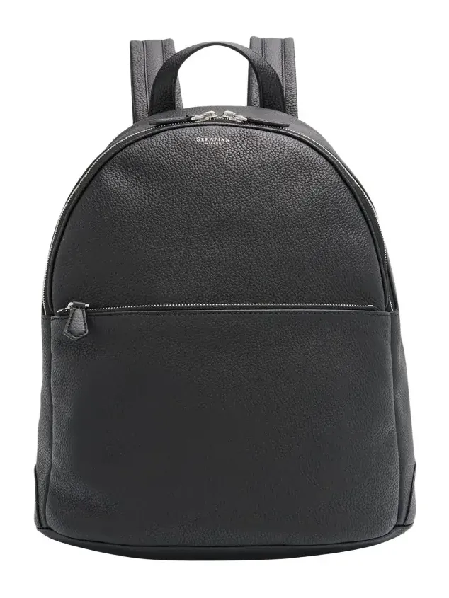 Men's Cachemire Leather Backpack Men's Cachemire Leather Backpack